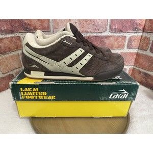 Lakai Trifecta Skateboard shoes brown Suede Mens sz 6 NOS Vintage NEW With Box
